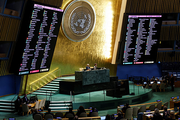 Česko se v OSN zdrží při hlasování o dvoustátním řešení Izraele a Palestiny