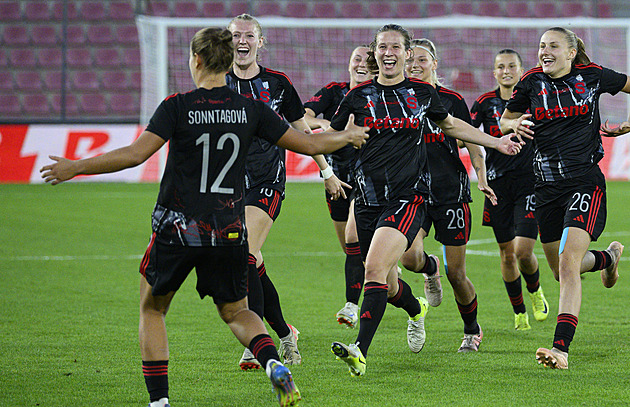 Sparťanské fotbalistky deklasovaly Ferencváros a jsou v Evropském poháru