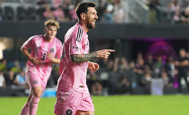 Messi na úvod play off MLS zařídil dvěma góly výhru Miami nad Nashvillem