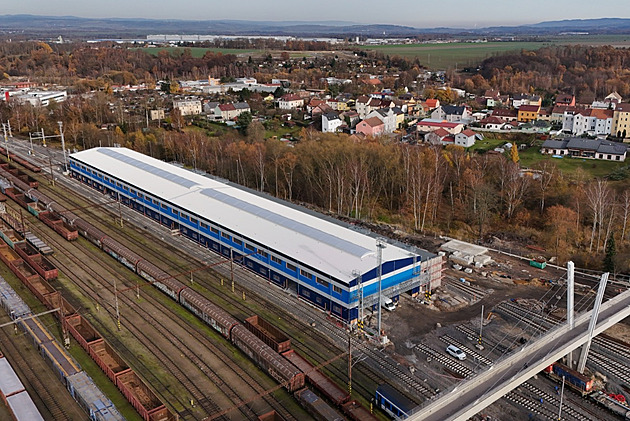 Opraví zde regionální i dálkové vlaky. Nová servisní hala bude hotová na jaře