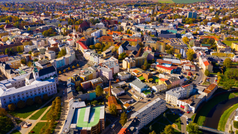 Opava má novou vzpomínkovou mapu. Město ukazuje svou historii na starých fotografiích