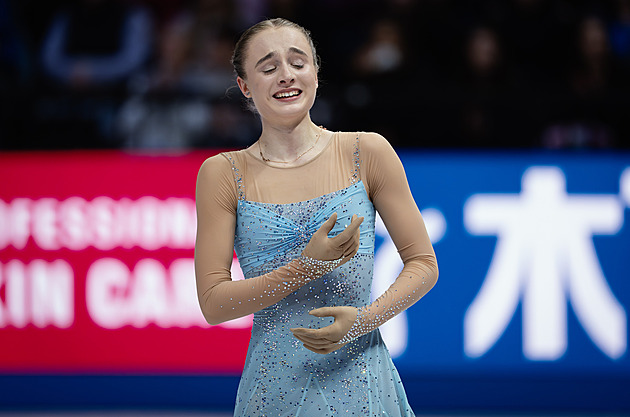 Nůž se zastavil a Vránková improvizovala. Trojitý lutz? Bude to překvapení, smála se