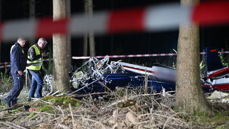 V Německu se zřítilo malé letadlo. Zahynul instruktor i jeho žák